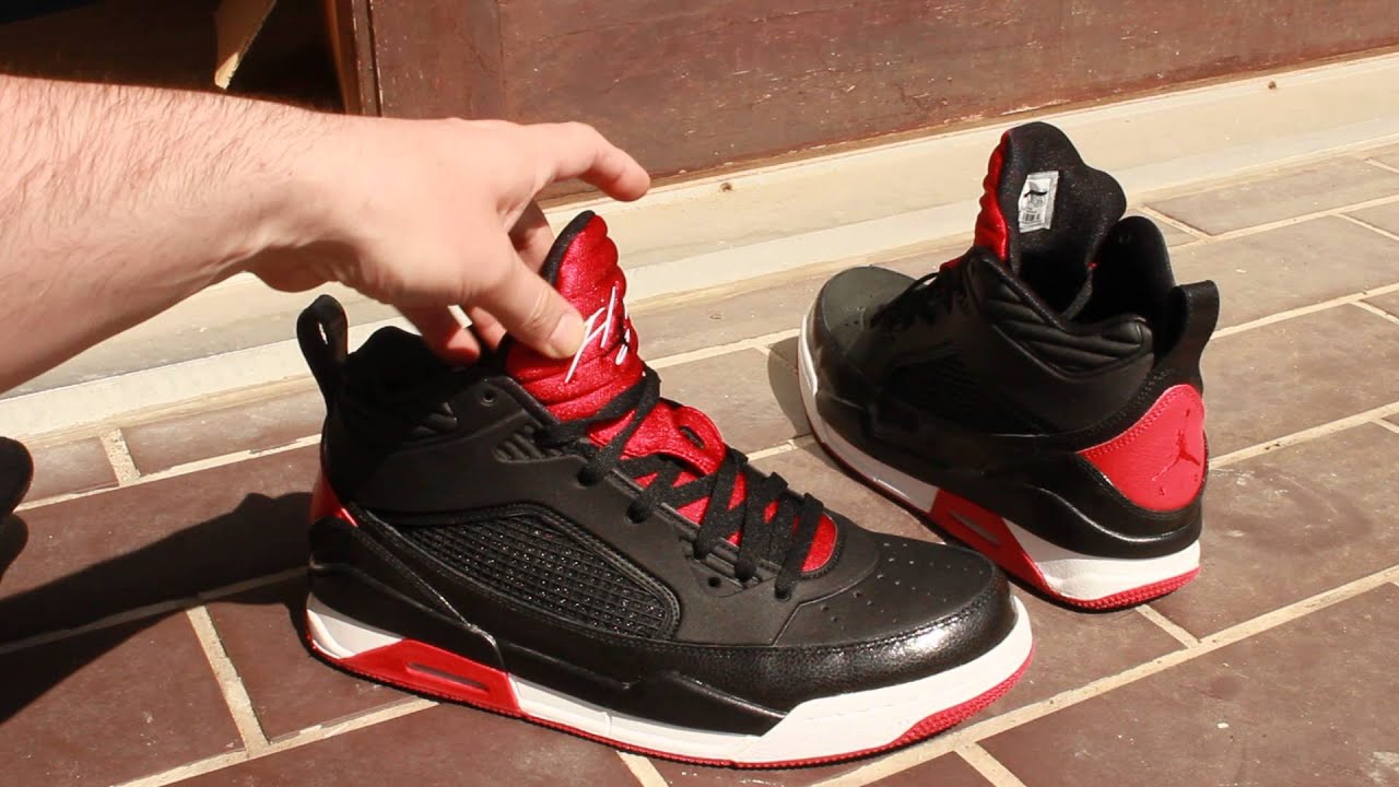 jordan flight red black