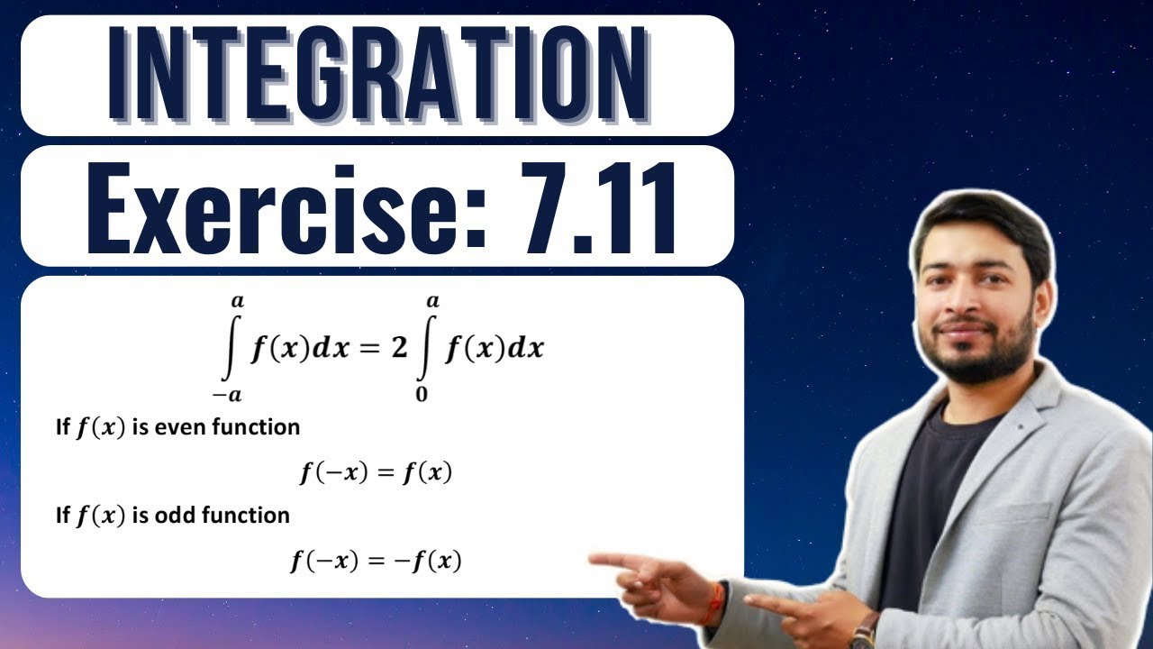 Integration Exercise 7.11 Class 12 ||Ncert Solutions|| #class12 # ...