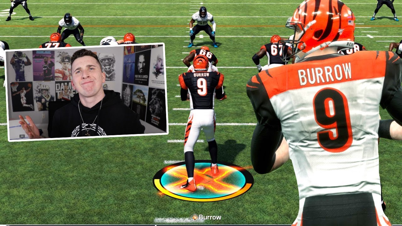 joe burrow in a bengals uniform