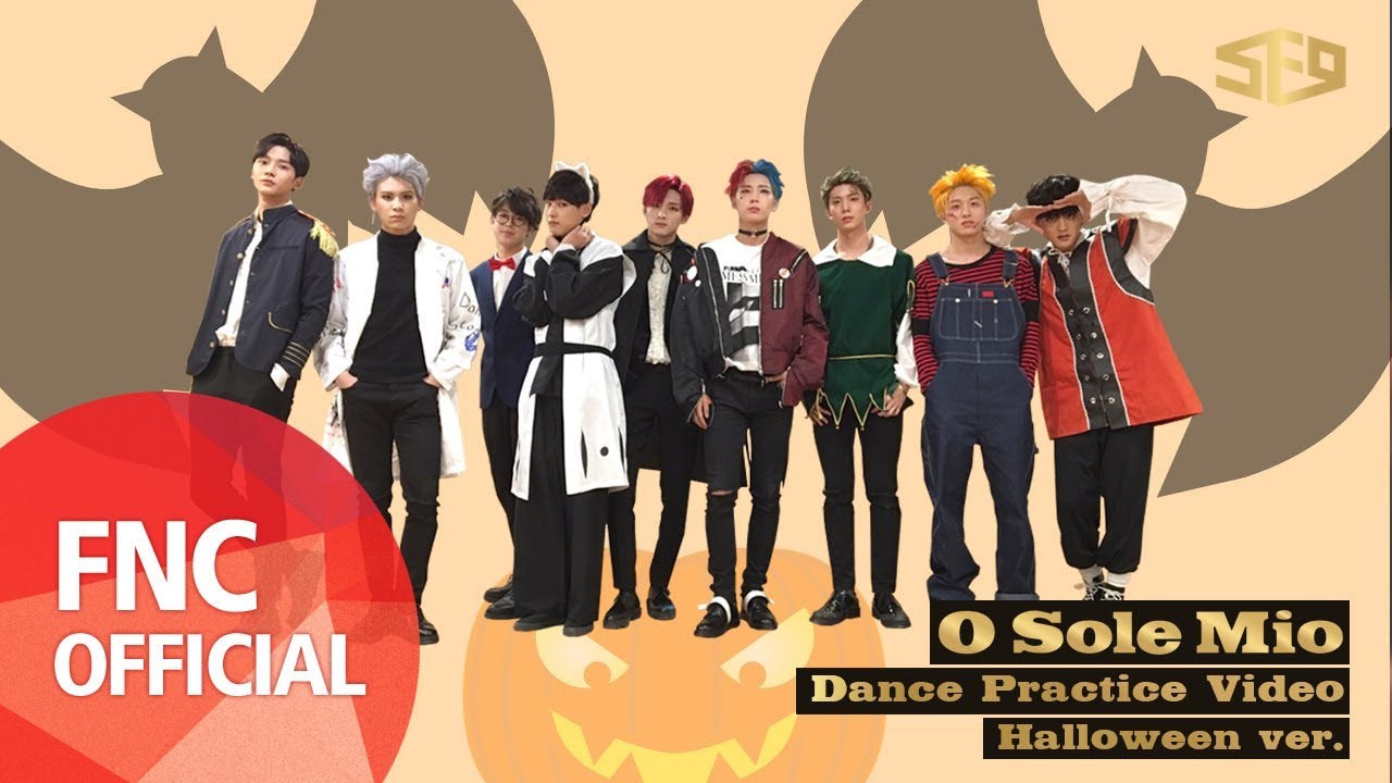 SF9 - 오솔레미오(O Sole Mio) 안무 연습 영상 (Dance Practice Video) Halloween Ver.