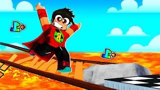 HER SANİYE HIZLAN VE KÖPRÜYÜ GEÇ! - Roblox +1 Speed Per Step