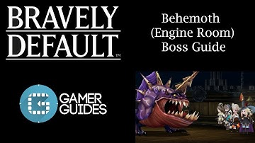 Bravely Default - Behemoth Fight