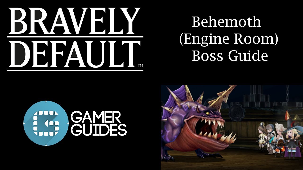Bravely Default - Behemoth Fight