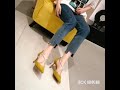 KEITH-WILL時尚鞋館 超有型春江串珠尖頭高跟鞋-黃色 product youtube thumbnail