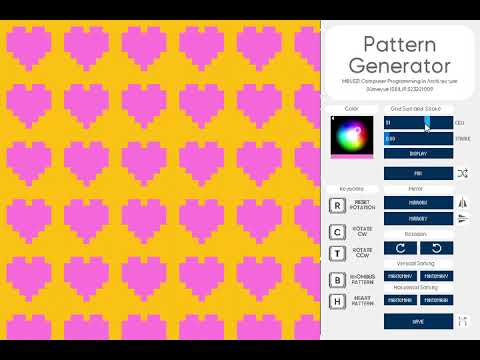 pattern generator | processing