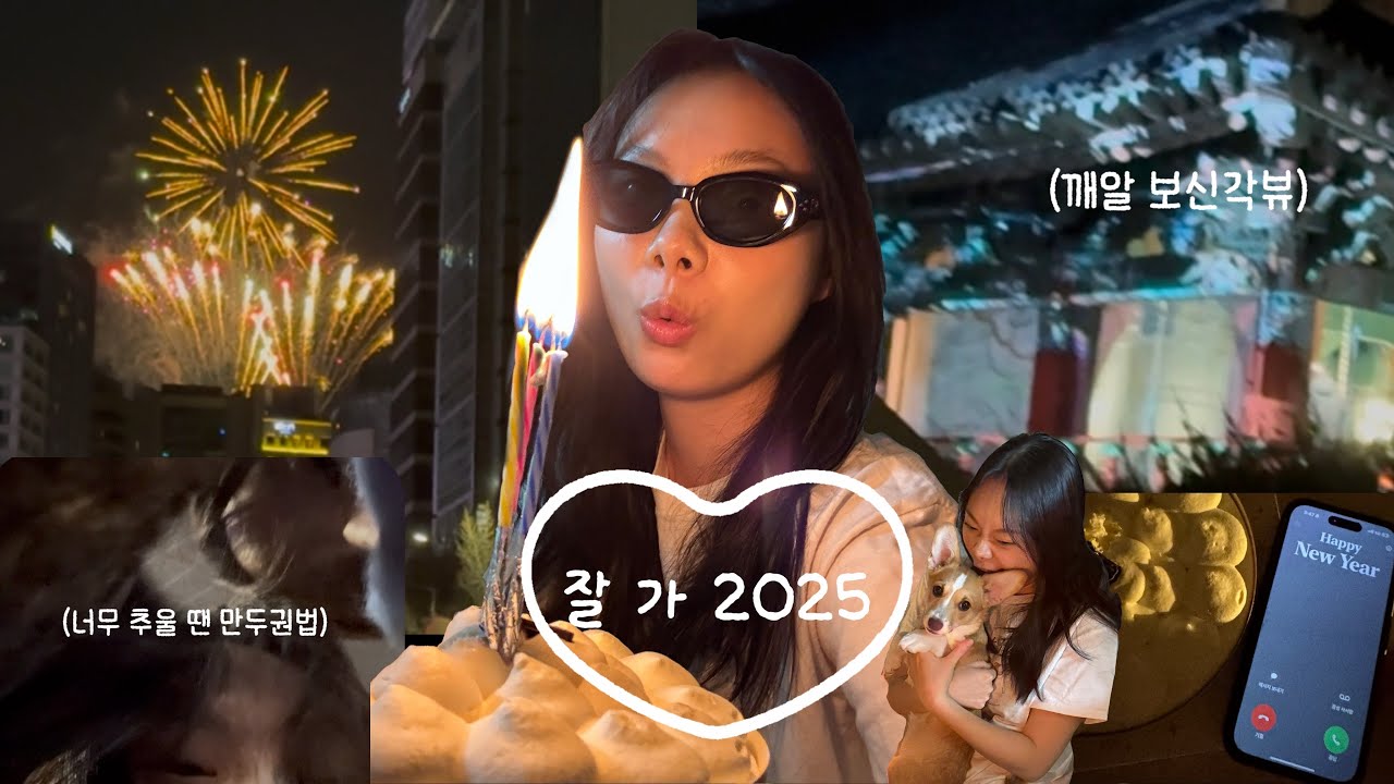 나이 먹는 거 빼고 다 즐거웠던 연말 브이로그 ( 2026 기다렸어 어서와 ~ )