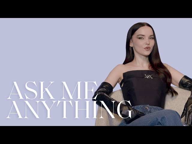 Dove Cameron On Now-Cancelled 'Powerpuff Girls' Series u0026 Favorite Tattoo | Ask Me Anything | ELLE class=