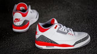 Jordan 3 'Fire Red' - Review + On-Feet — Jordan3Gallery