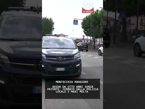 Video GUIDA DA OTTO ANNI SENZA PATENTE: FERMATO DALLA POLIZIA LOCALE E MAXI MULTA | 02/12/2025