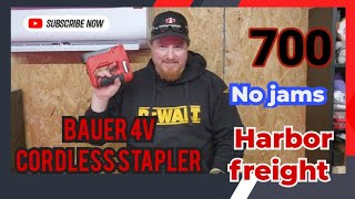 Harbor freight Bauer 4v stapler