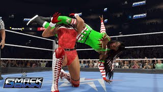 WWE 2K25 SMACKDOWN - CHELSEA GREEN VS NAOMI