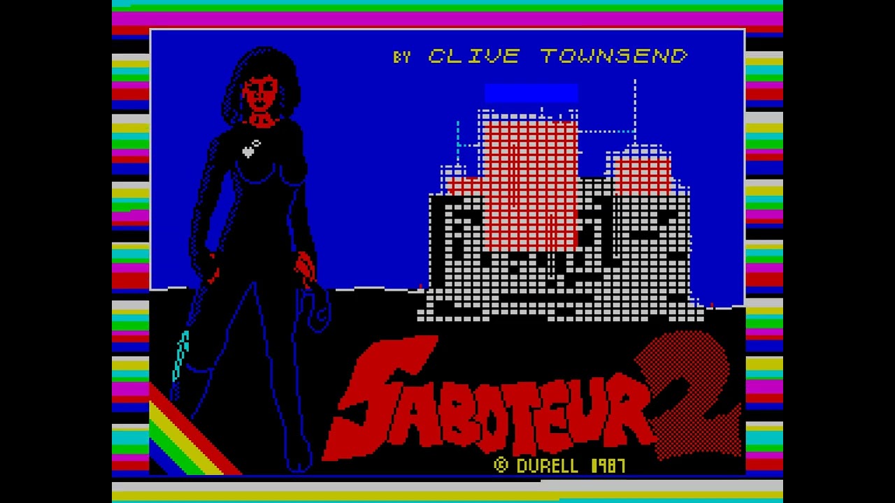 ZX Spectrum OTLA Turbo Load demonstration - YouTube