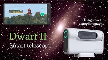 First results with the Dwarf II Smart Telescope