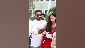 Jr NTR With Wife Lakshmi Pranathi ❤️😍 | #shorts