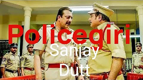 Rudra  Policegiri- Sanjay Datt Action Movie | Bollywood movies #sanjaydutt