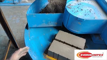 Everon Impex Rotary Fly Ash Brick Making Machine VIDEO