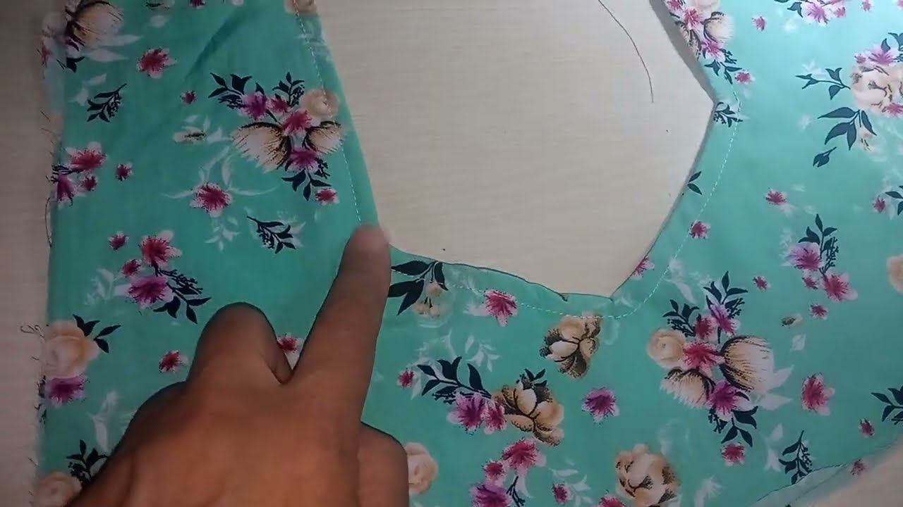 كيفية (تزيين صدر الروبة  البوسعادي بالبليات)  تلبية لطلب بعض المشتركات