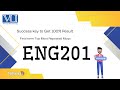 ENG201 Most Repeated MCQs | VU Final Term 2025 Exam Preparation
