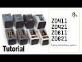 ZD411/ZD421/ZD611/ZD621 Using the Battery Option | Zebra