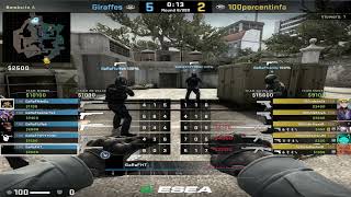 RACHEL vs Giraffes ESEA OPEN S44 - РАЧЕЛ ИГРАЕТ В НОВОЙ КОМАНДЕ + Интервью с капитаном команды