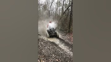 Can Am Outlander and Renegade in the mud! #canamoutlander #canamoutlanderxmr #canamrenegade #cvtech