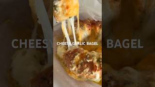 Cheesy garlic butter bagel (air fryer recipe) 🥯🧄