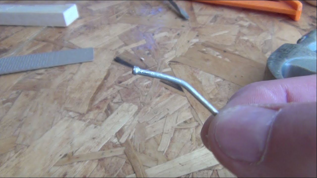 how to bend a nail how to bend a nail