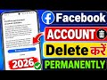 Facebook Account Delete Kaise Kare | Facebook ID Delete Kaise Kare | Facebook Account Delete