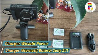 Charger dan Baterai Kamera Sony ZV1 (NP-BX1)