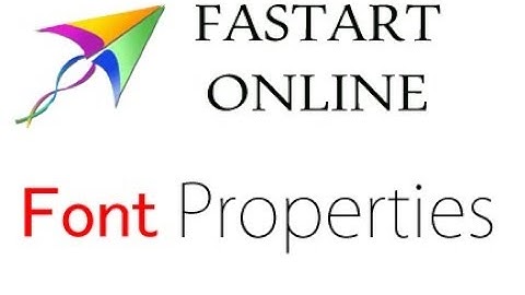 Font Properties || CSS Font Styling