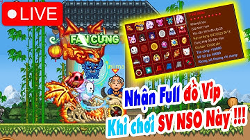 Hành Trình Cày Nick Cùi đến Vip NSO JENNY SV OPEN FREE ĐỒ VIP