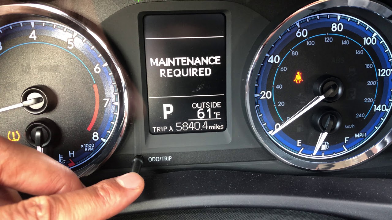 trip and odometer