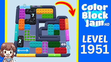 Color Block Jam Level 1046 (1951) Solution Walkthrough