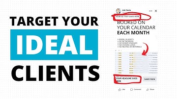 How To Target Your Ideal Clients on Facebook Ads