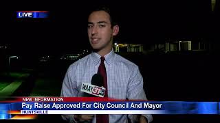 Pay raise approved for city council and mayor