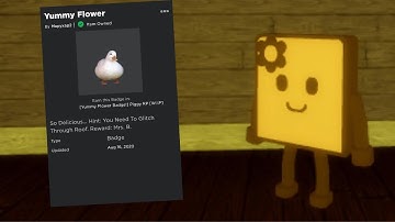 How to get the (Yummy Flower) Badge & Morph in Piggy RP [W.I.P]
