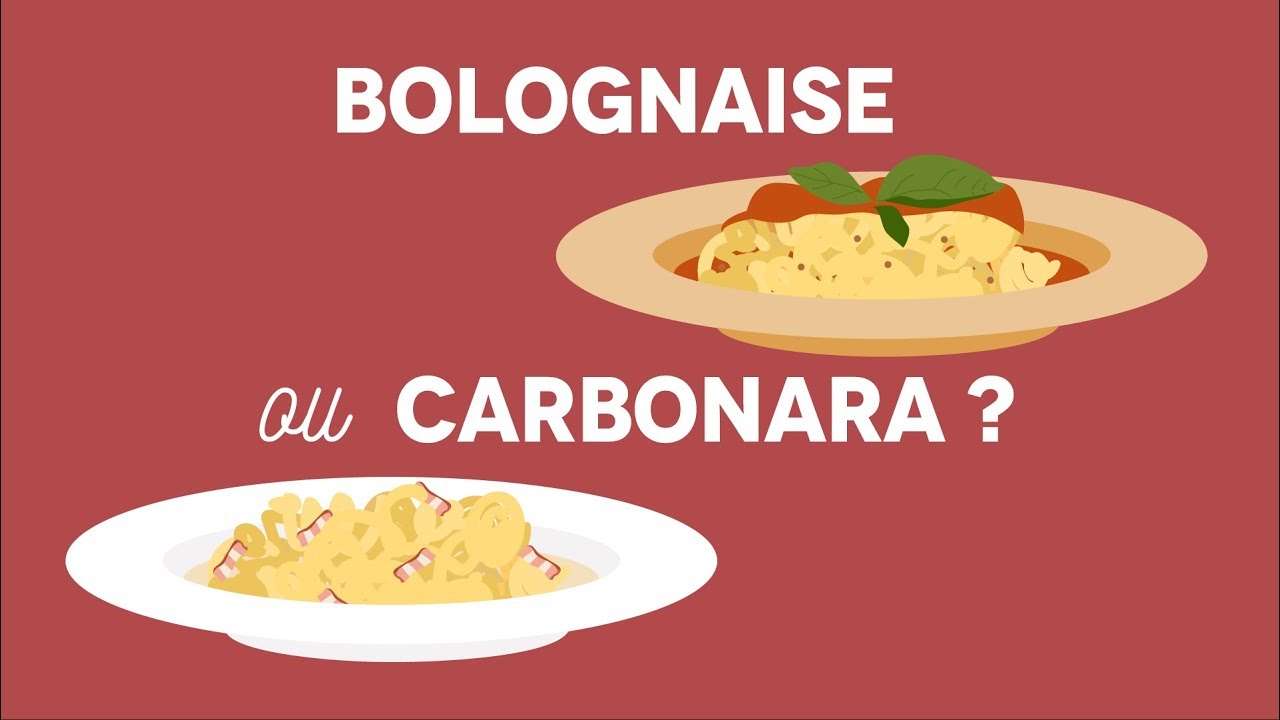 Bolognaise Ou Carbonara Les Carnets De Julie Youtube