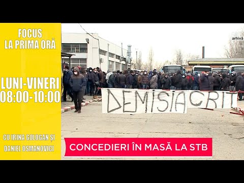 CONCEDIERI ÎN MASĂ LA STB. SINDICALIȘTII S-AU REVOLTAT