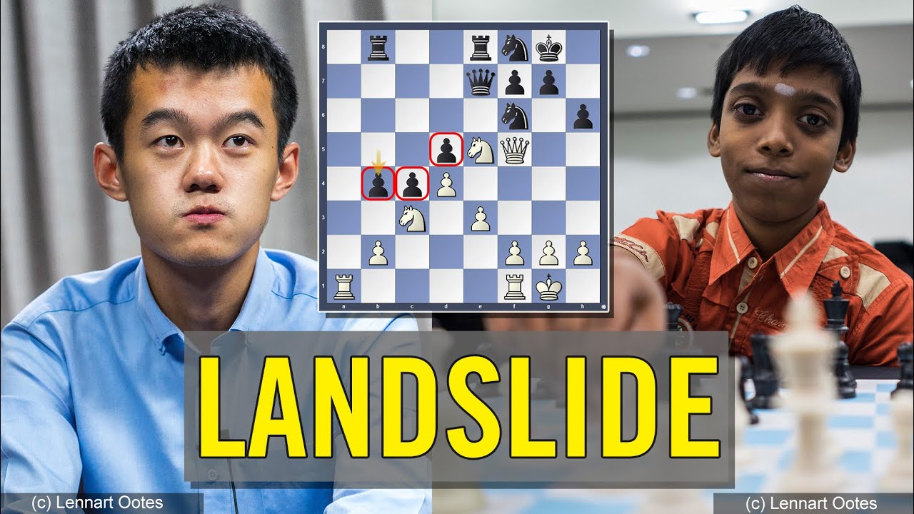 Chessable Masters final: Ding Liren seizes advantage against