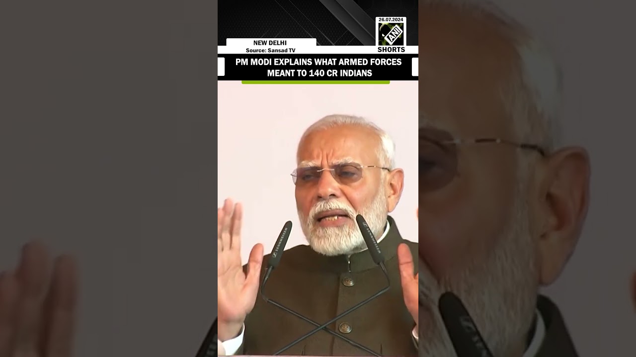 PM Modi explains what Armed Forces meant to people of India