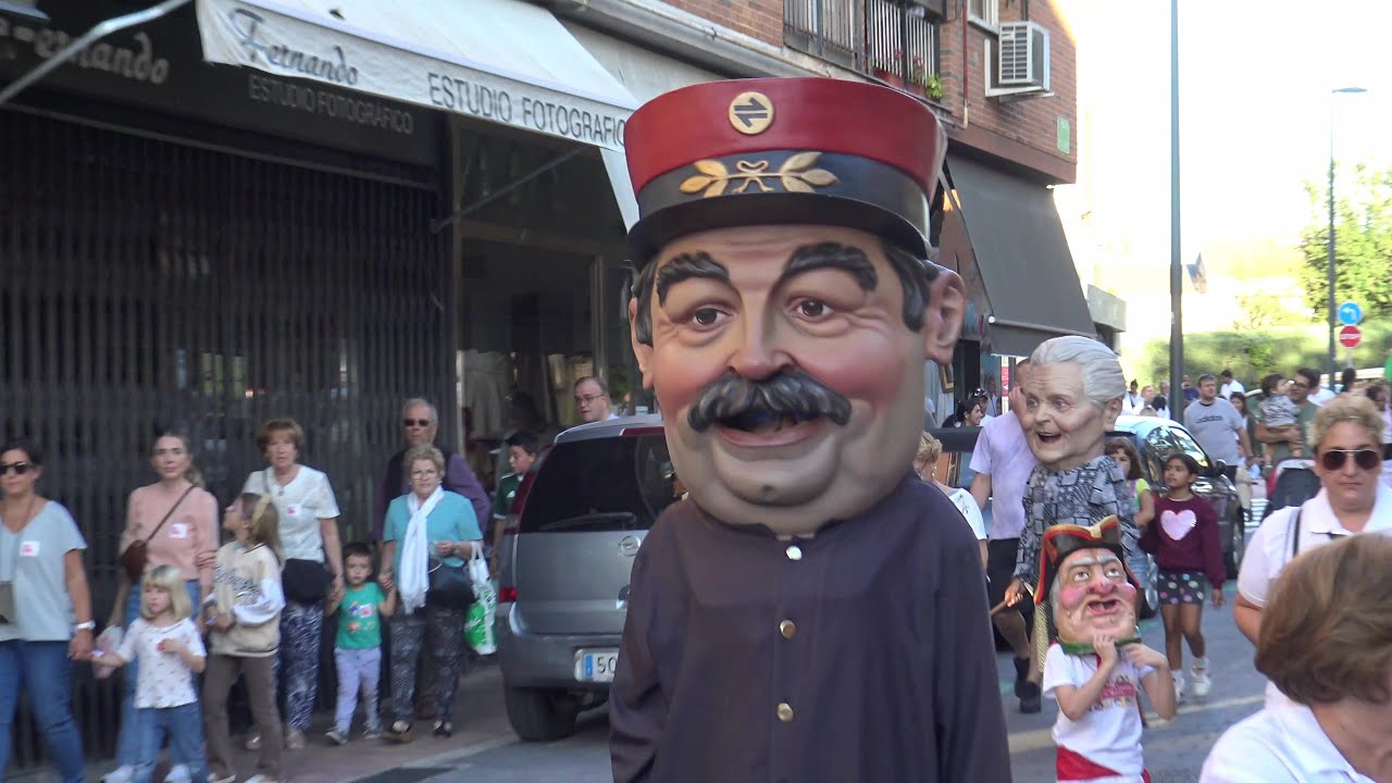Encuentro de Gigantes y Cabezudos 2023, de Pozuelo de Alarcón (Madrid)