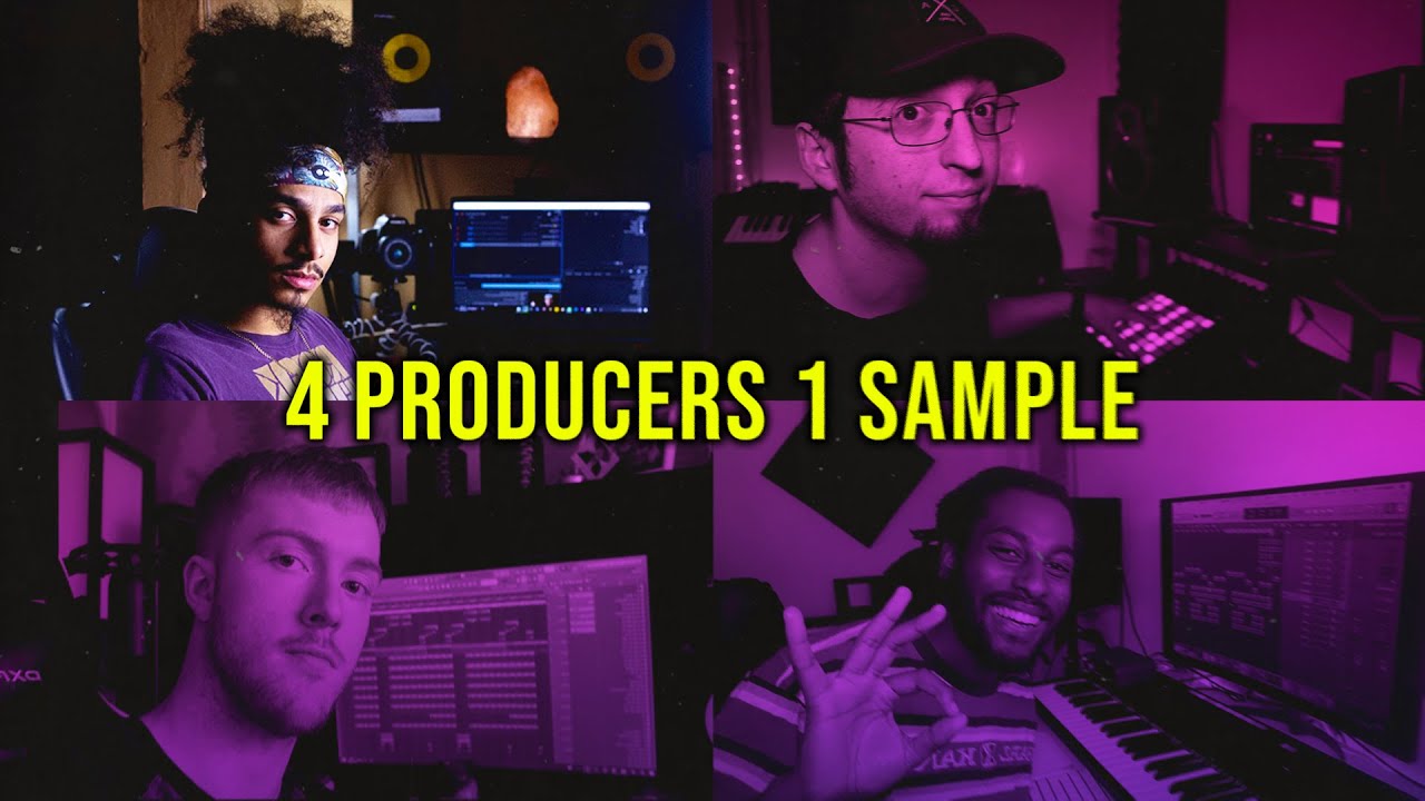 4 Producers 1 Sample ! Who Did it Best ?!?! Ft. 