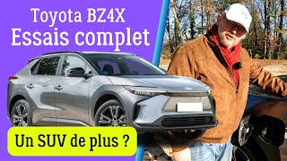 Essai BZ4X : 1er SUV 100% électrique de Toyota le BZ4X a-t-il des arguments face à la concurrence ?