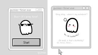 Study With ADHD Ghost 👻 30/5 Halloween Pomodoro Timer | Lofi, No Mid Rolls