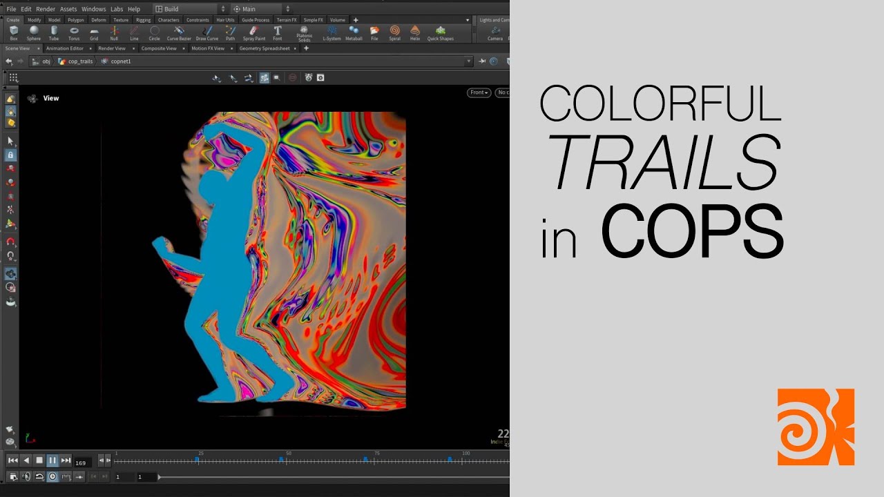 Colorful Trails | Houdini COPs