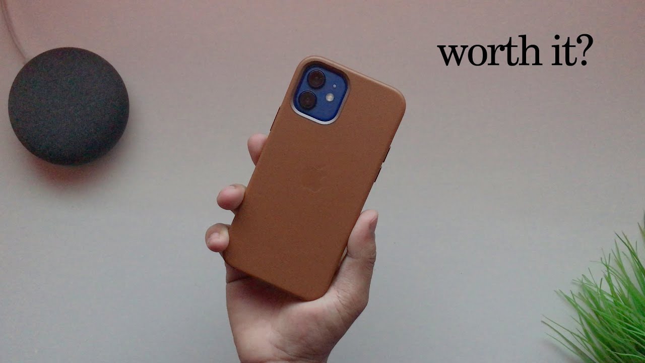Saddle Brown Apple Leather Case For Iphone 12 12 Pro Worth It Youtube