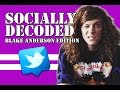 Blake Anderson Tweets Get Trolled On Socially Decoded