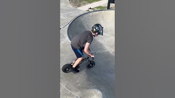 Skate park on the wildcat mini bmx #bmx #skatepark #wildcatbmx