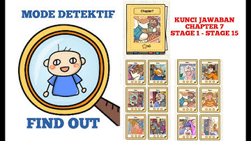 FIND OUT - DETEKTIF - KUNCI JAWABAN "HIDDEN ITEM / TEMUKAN YG DICARI" CHAPTER 7 : STAGE 1 - STAGE 15