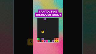 Find the hidden word! #wordpuzzle #wordsearch #wordgames #minigames #gamedev #viralvideo #viral